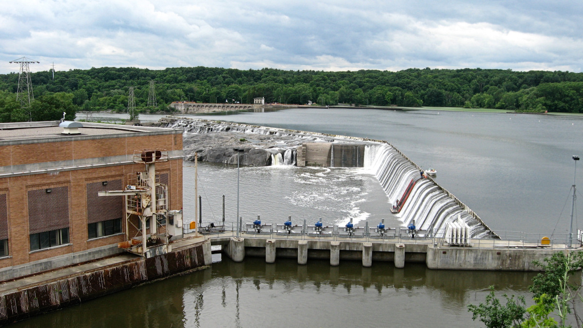 Powerplant, Dam and Lock<BR>June 18, 2008