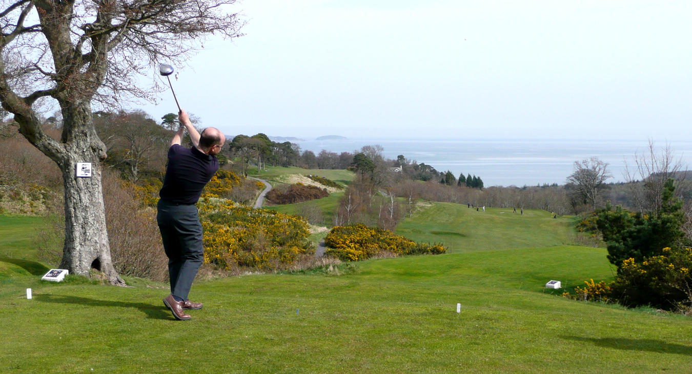 Colin 16th tee.