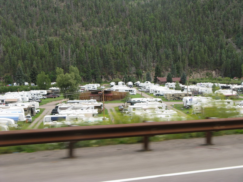 Camping, American style...