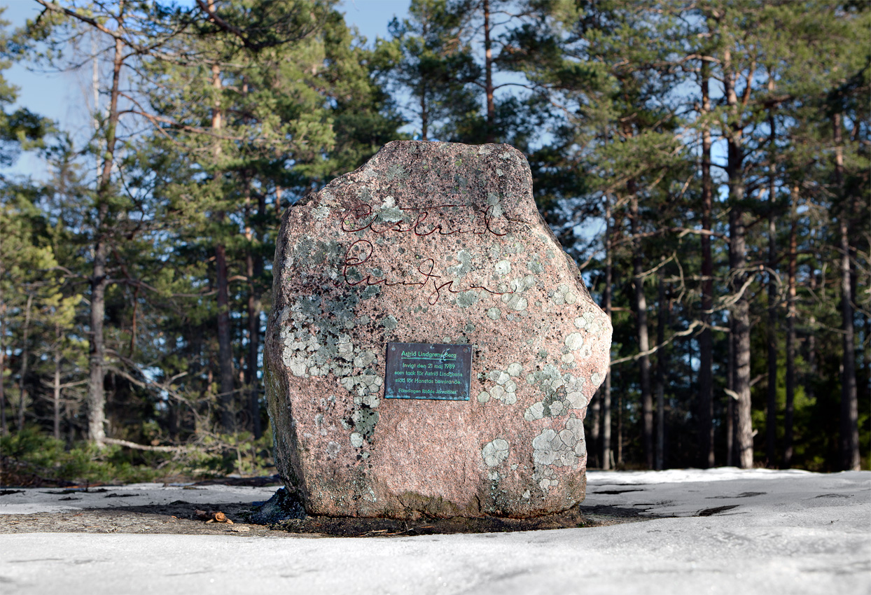 Astrid Lindgrens berg i Hansta naturreservat