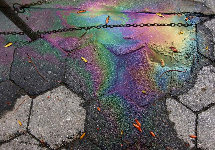 Rainbow on the Rocks