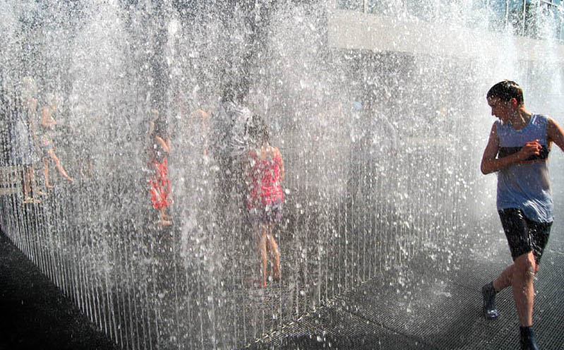 Wall of water