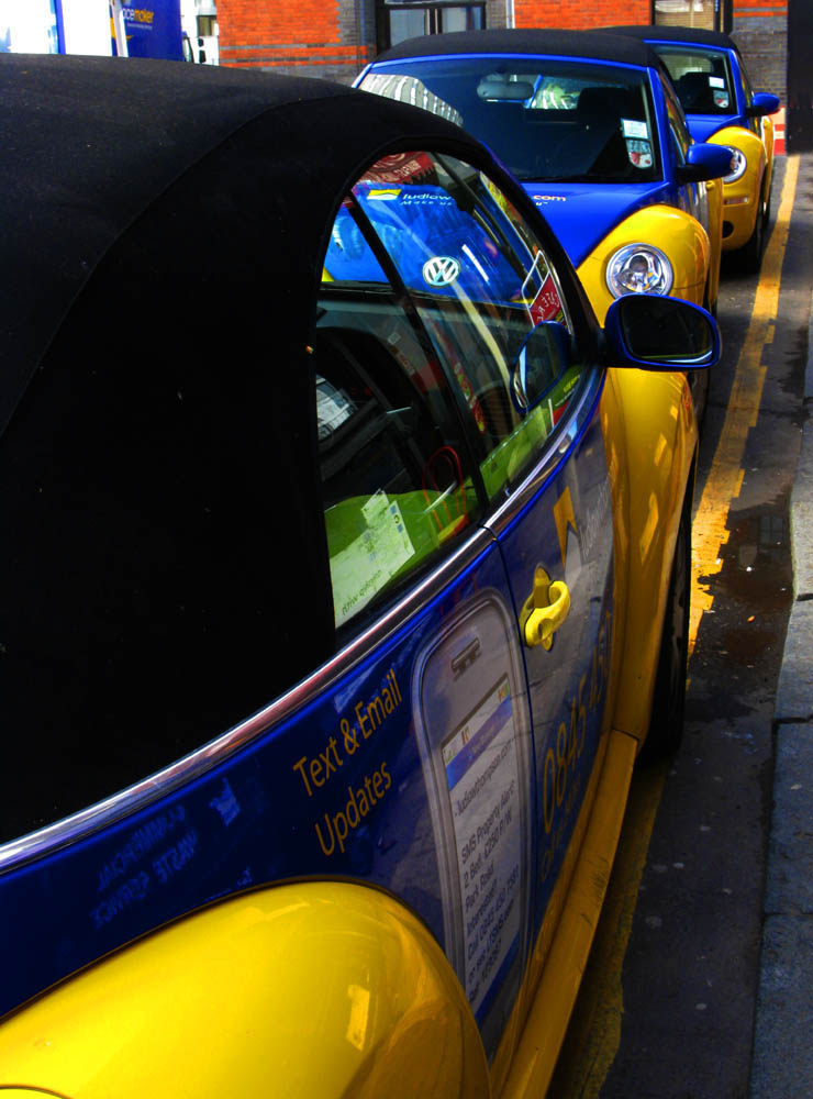 9th: My Little Yellow  Blue Cars<br>by YesBut