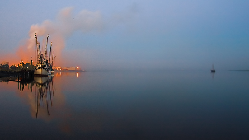 Dawn on the Amelia River