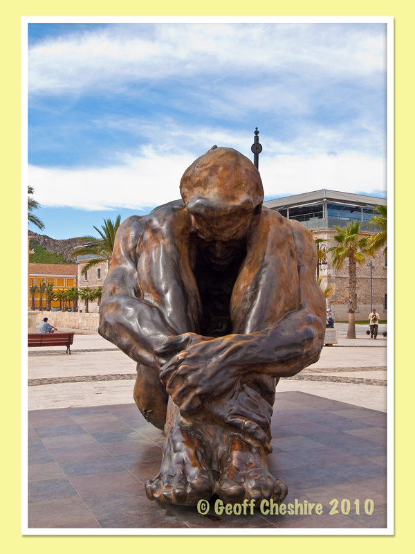 Cartagena - mairna statue - 1