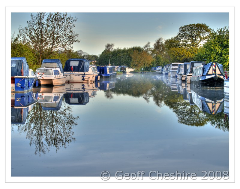 Garstang - boats at rest (2) (HDR)
