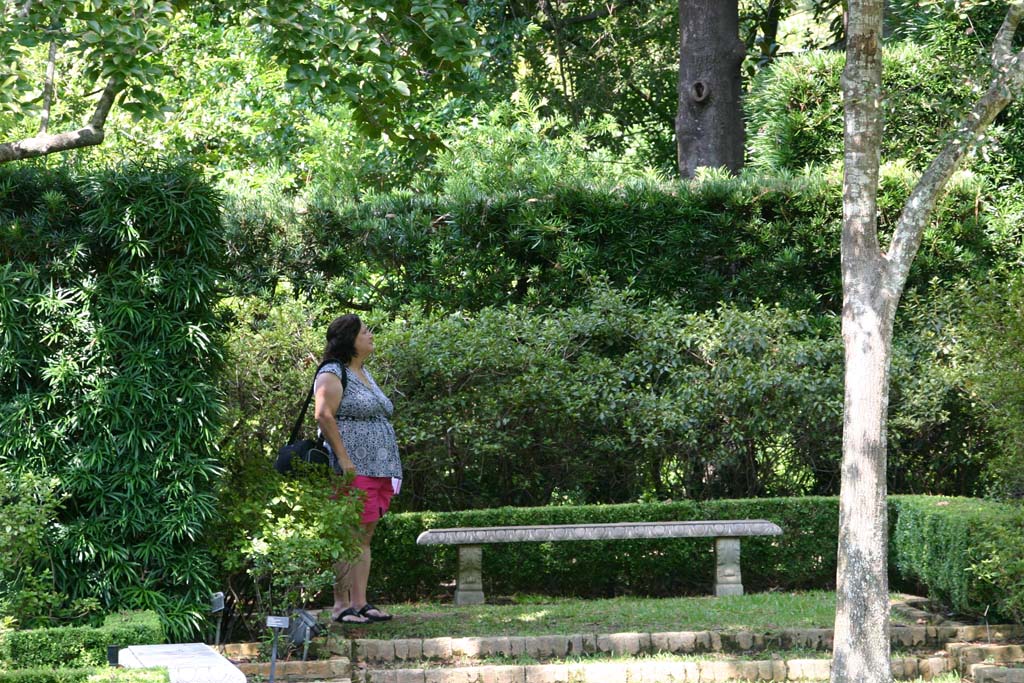 Kristie in the Diana Garden