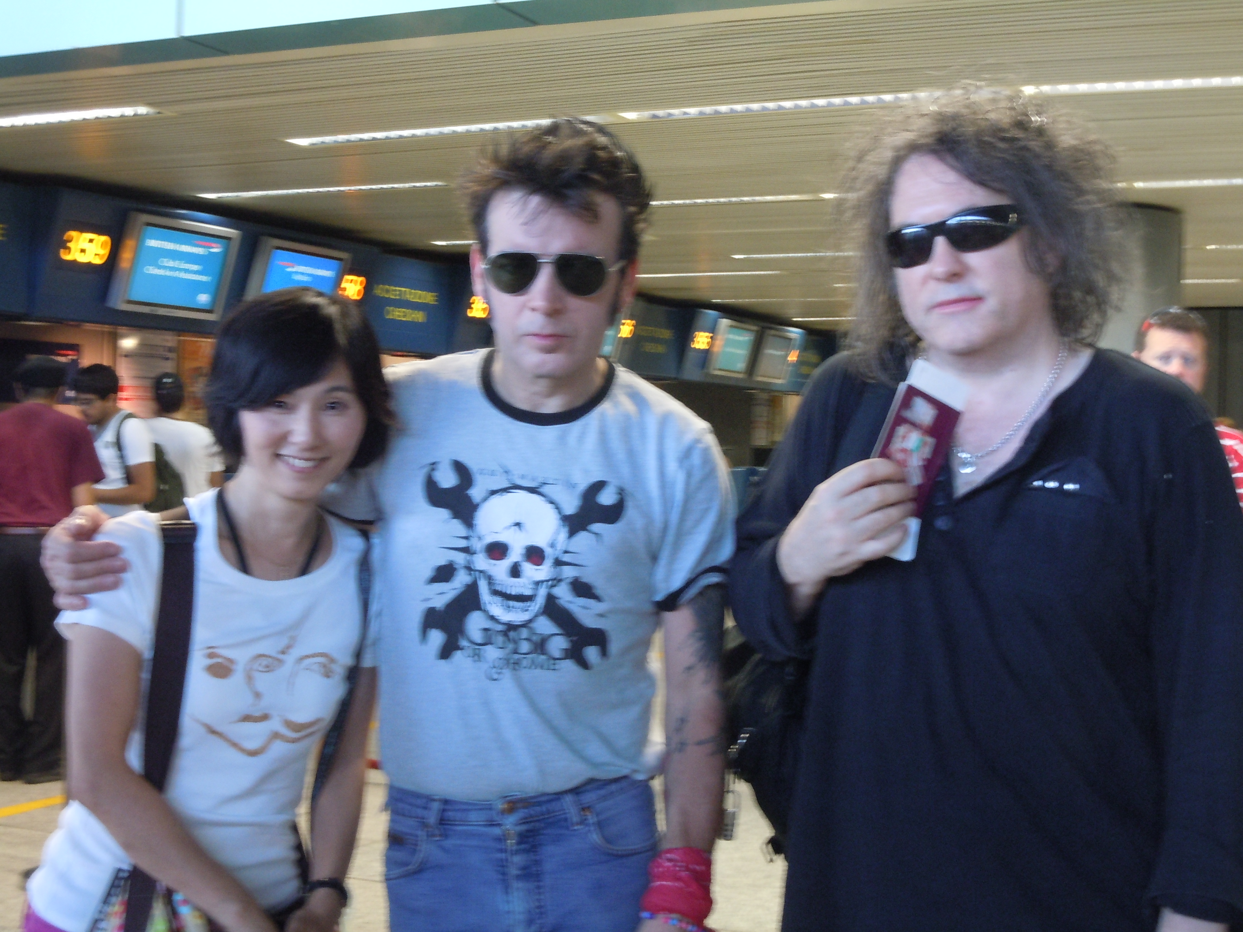 Kazuko, Simon, Robert
