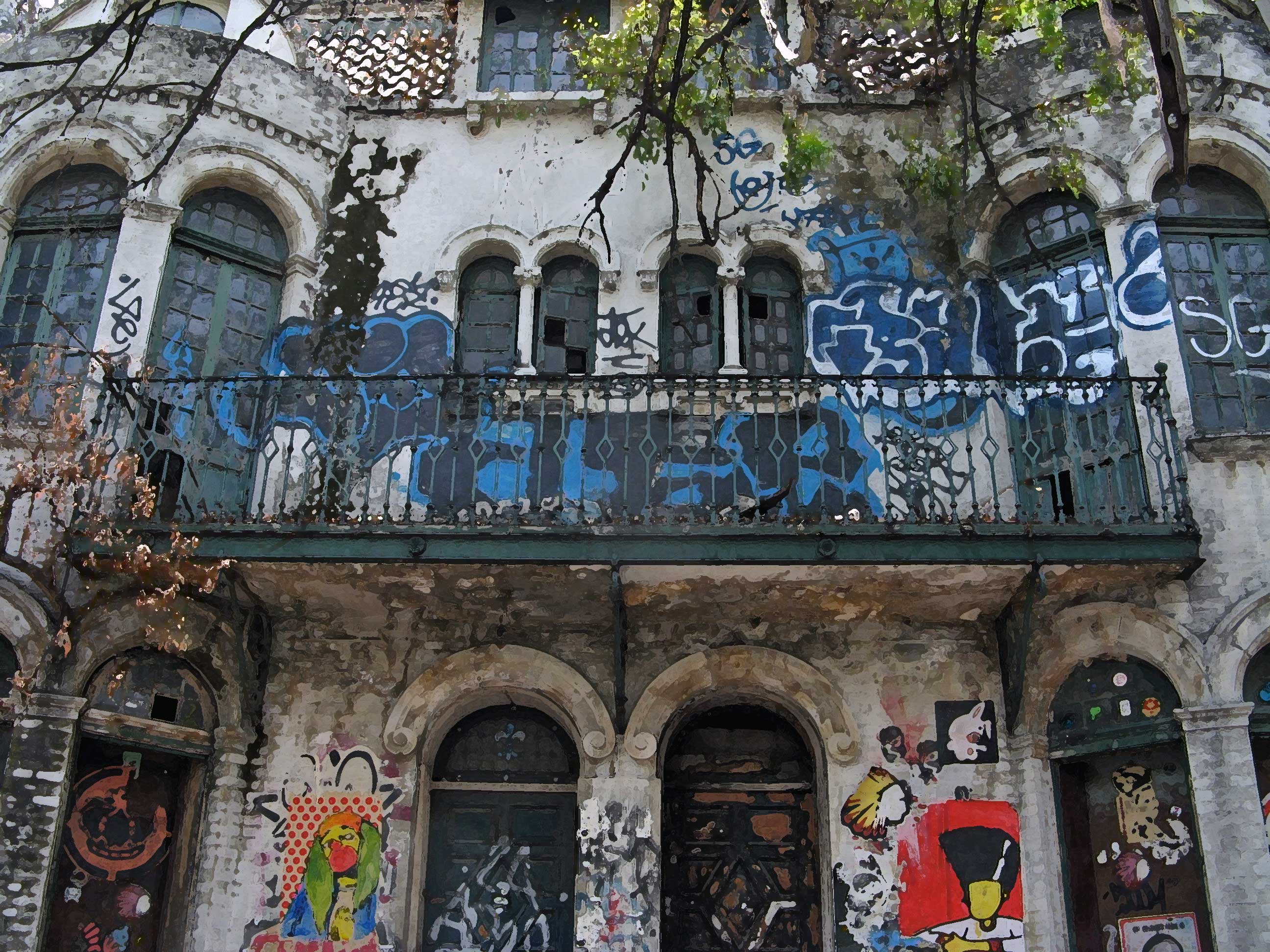 Casa La Fea, Av. Alvaro Obregon, Colonia Roma en Color