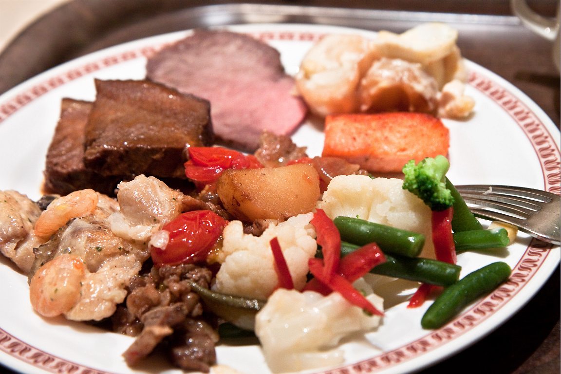 Dinner Buffet at Crown Plaza ANA Hotel Narita