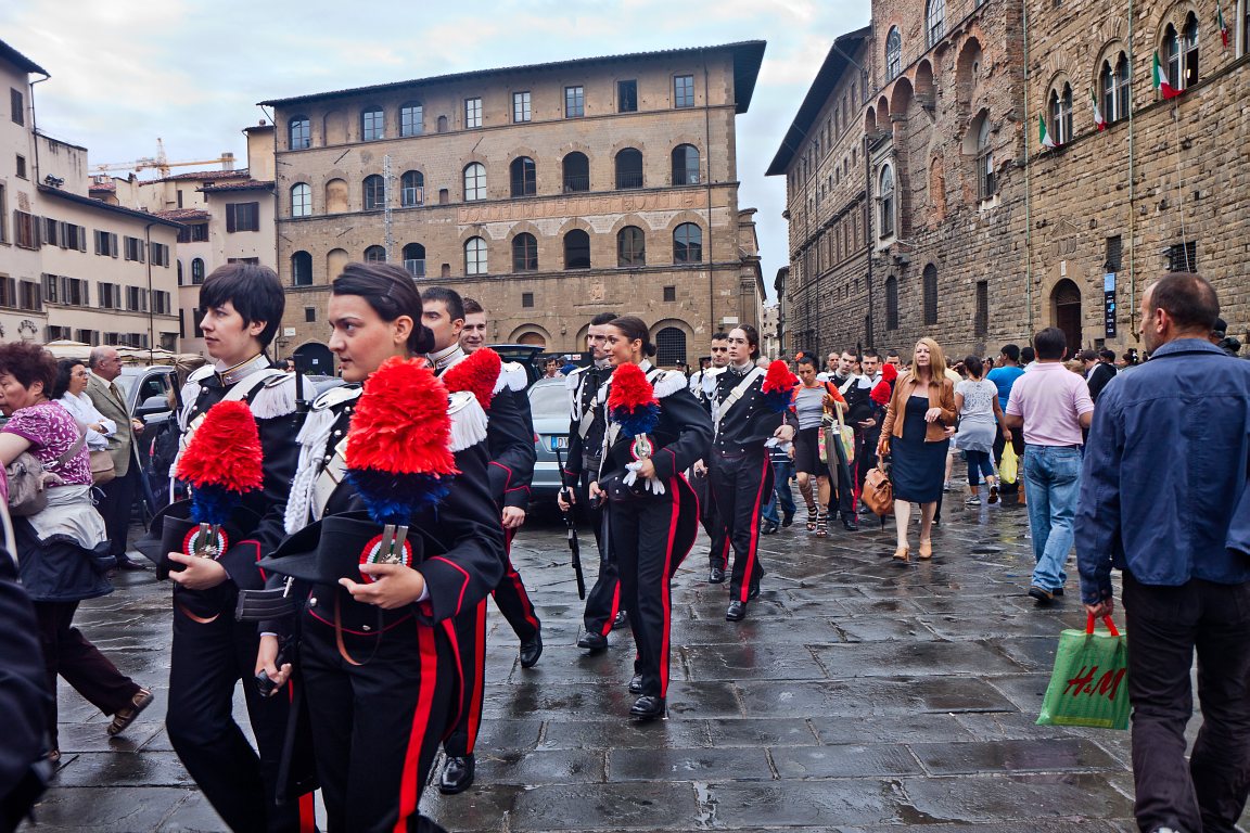 Carabinieri on the March