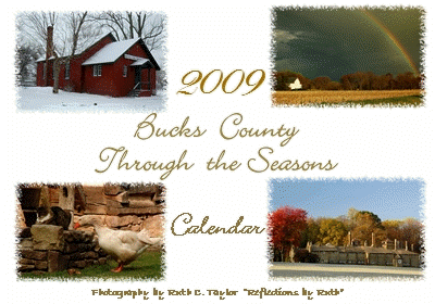 2009 Calendar  Bucks County Through the Seasons