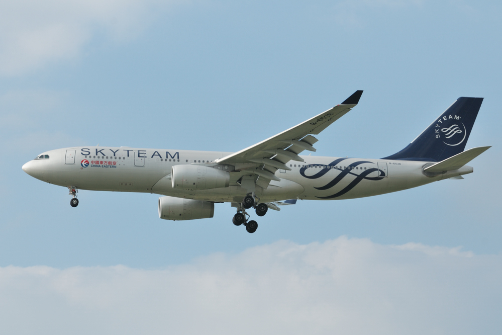 China Eastern Airbus A330-200 B-6538  Skyteam