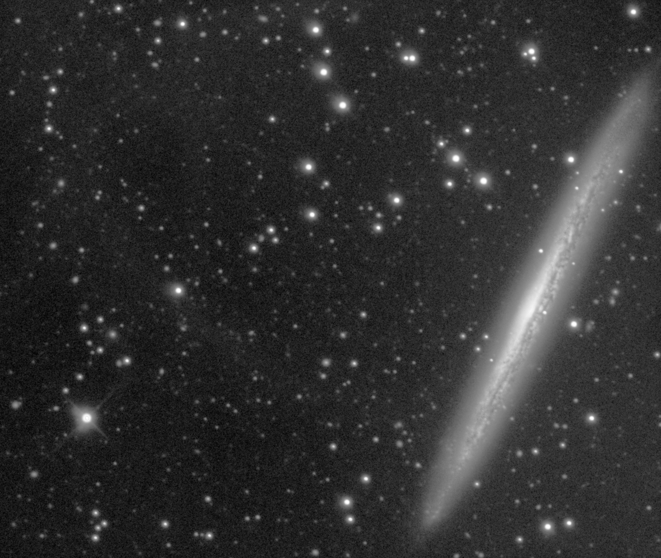 Gabany tidal wave in ngc-5907