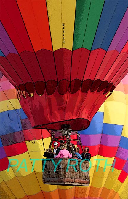 Hot Air Balloon, Del Mar, CA
