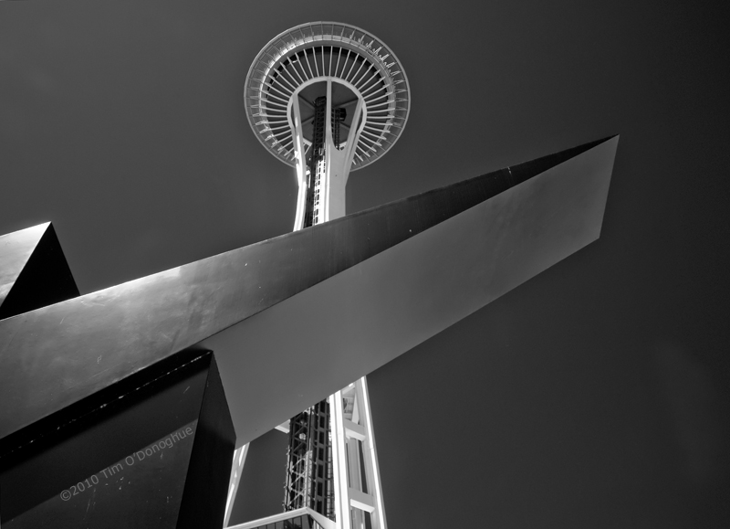 Space Needle and Sculpture 1