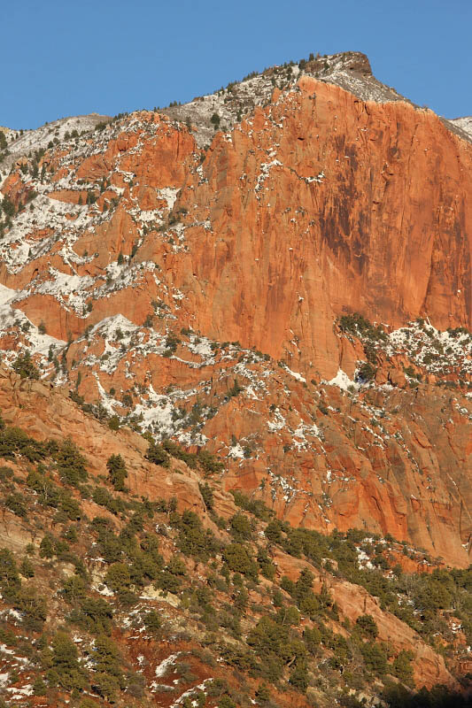 East Temple from the Zion Mount Carmel Hwy