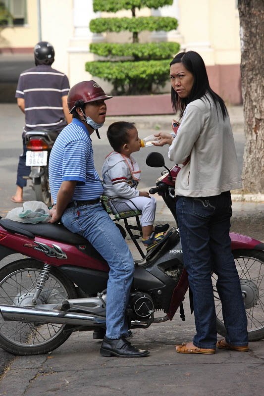 Ho chi Minh, street scene