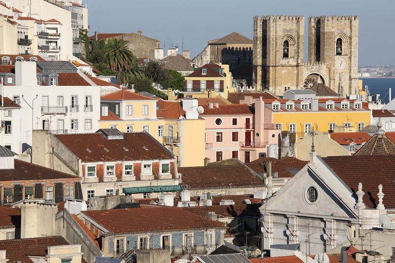 View from Santa Justa Elevator