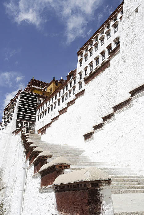 Potala steps