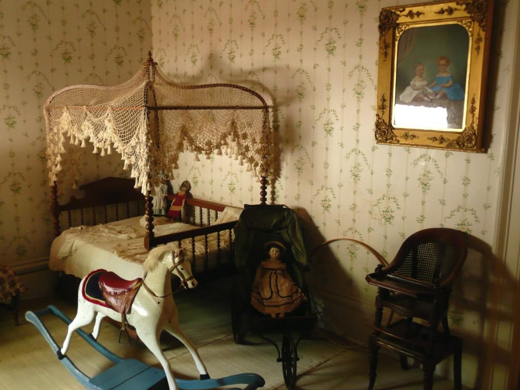 Nursery with 1800s Rocking Horse