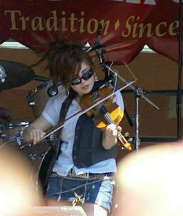 Amanda Shaw at FQF Zydeco Stage