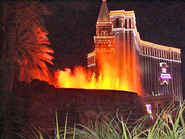 The Mirage volcano