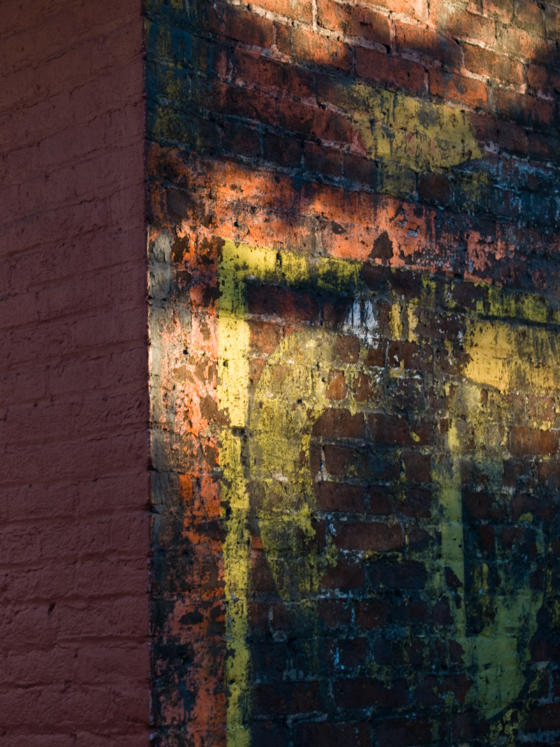 <B>Worn Wall</B> <BR><FONT SIZE=2>Sutter Hill, California - May 2008</FONT>