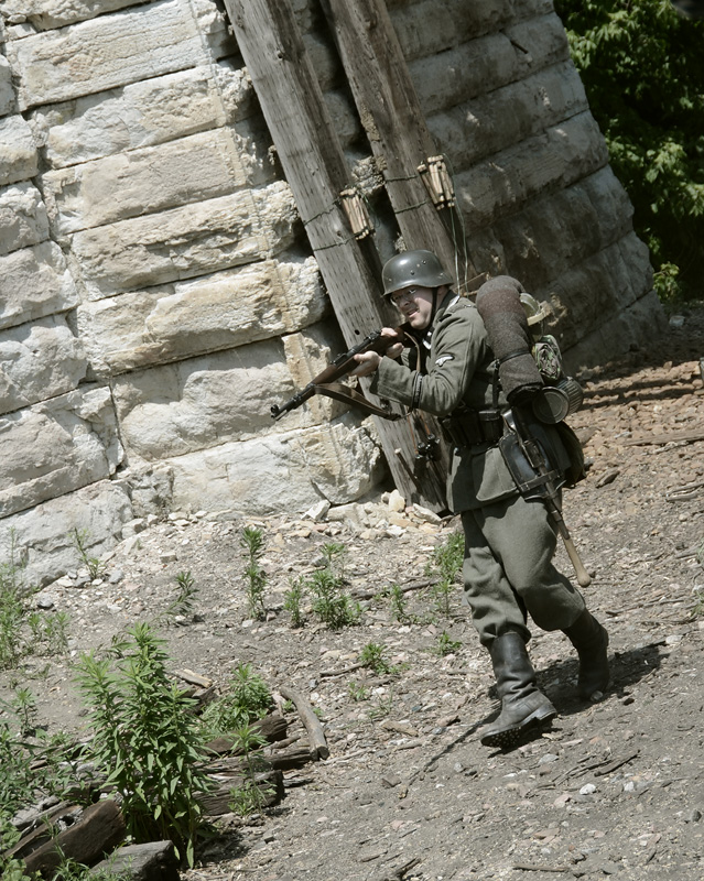 Skirmish at Railway Bridge