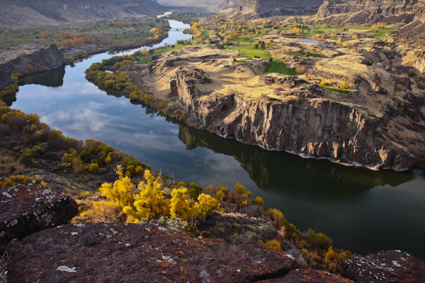 Golf Course in Twin Falls Snake River Canyon-1961