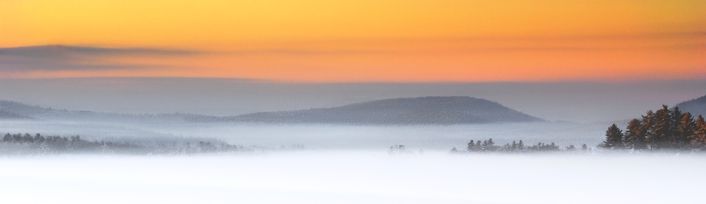 Wolfeboro bay at sunrise