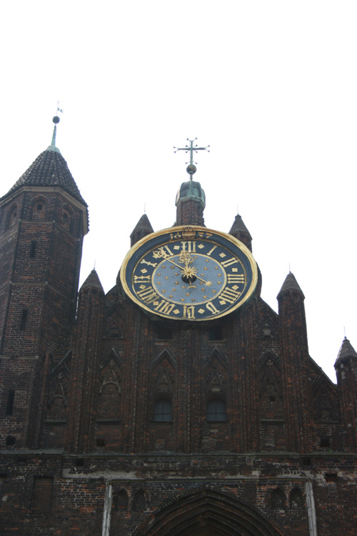 Clock of St. Marys Church Tower