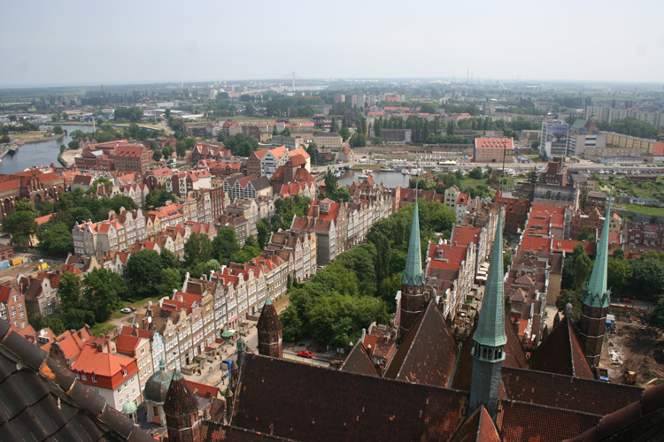 View from St. Marys Church Tower