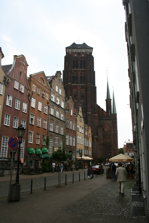 St. Marys Church - view from Piwna Str.