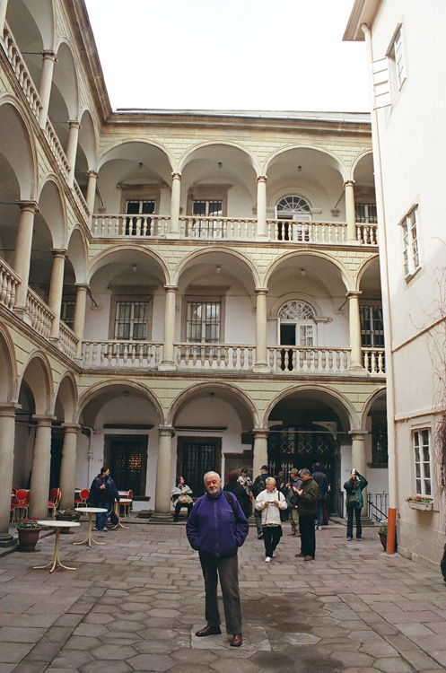 Courtyard of Kamienica Sobieski