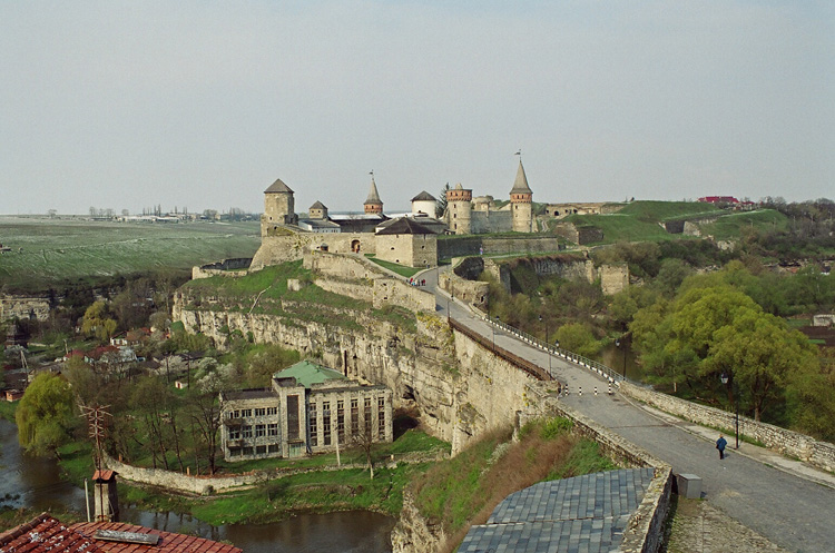 Kamianets-Podilskyi - citys castle