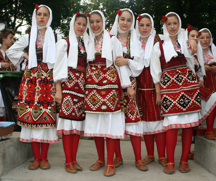 Girls from -  Koco Racin Macedonian Ensemble of Folk Dances and Songs from Skopie Macedonia