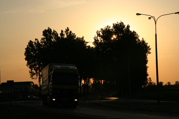 ...Evening comes on, still long long way to home...