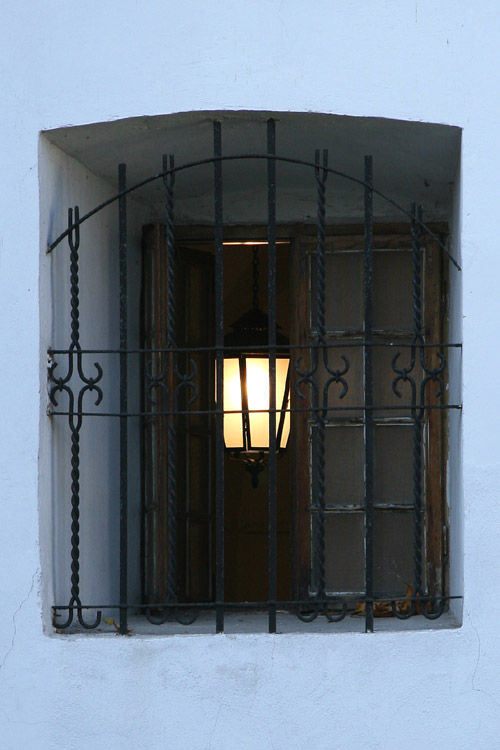 Window and lamp