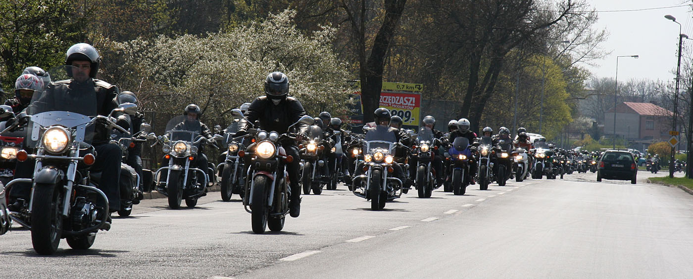Motorcycles parade