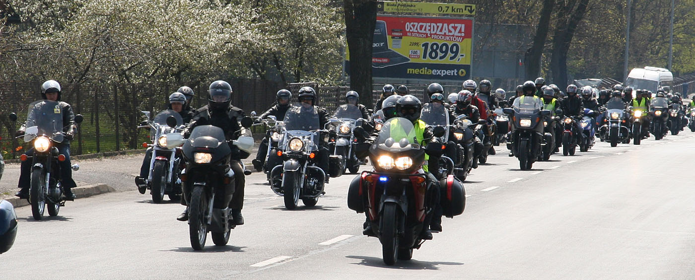 Motorcycles parade