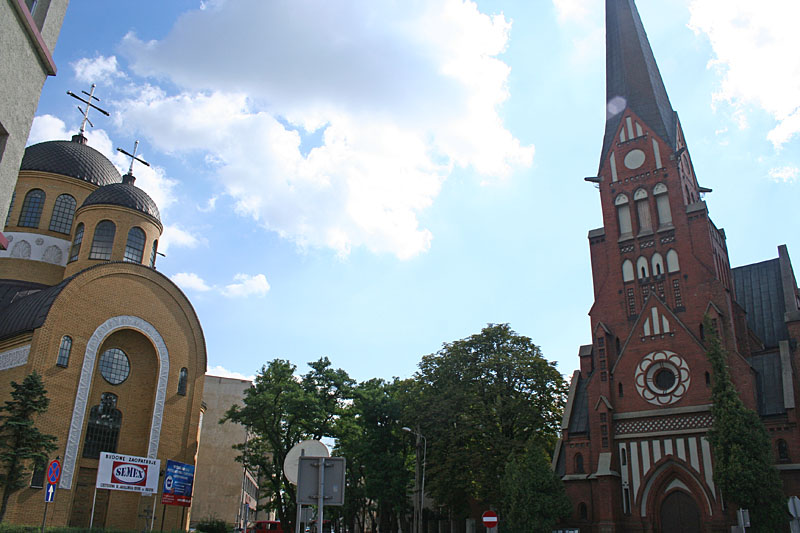 Two Churches - Eastern Orthodox Church and Evangelical Church of Augsburg Confession