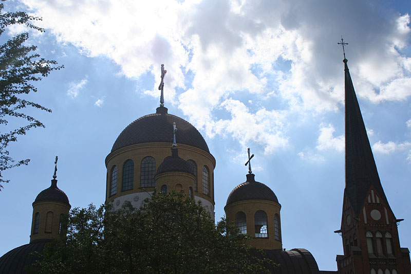 Towers of two Churches