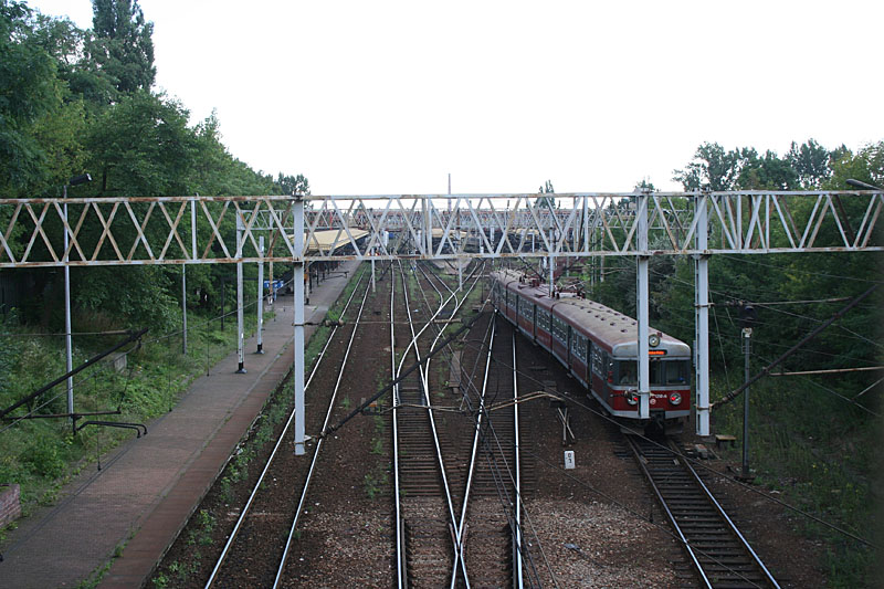 Czestochowa Railway Station - view from bridge