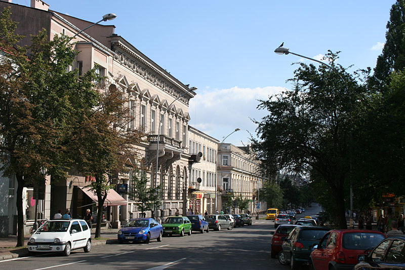 Street of Jozef Pilsudski