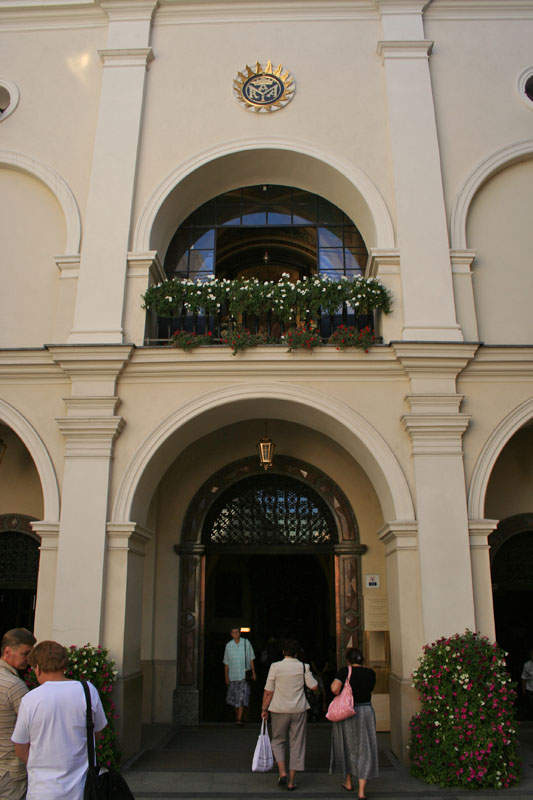 Entrance of Chapel