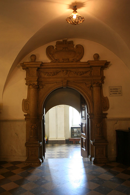 Entrance into The Knights Hall