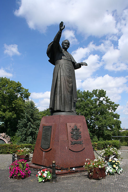Statue of Pope John Paul II