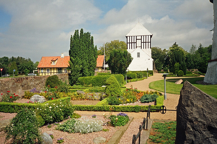 Cemetery at Nyker Church