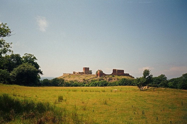 First look on the Castle ruin Hammershus